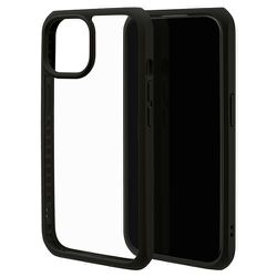 7627IP361HB [iPhone 15/iPhone14/13用 ケース カバー VANILLA PACK AIRSOLID ハイブリッドケース TPU×アクリル 5H 衝撃吸収 ブラック×クリア]