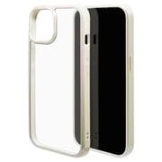 7633IP361HB [iPhone 15用 ケース カバー Aurora Frame ハイブリッドケース TPU×PC オーロラフレーム ホワイト]