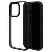 7675IP361PHB [iPhone 15 Pro用 ケースカバー ハイブリッド TPU×アクリル RHINO ライノ 耐衝撃吸収 MIL規格 ブラック×クリア]