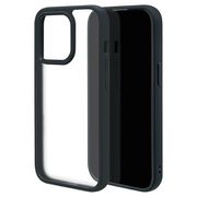 7677IP361PHB [iPhone 15 Pro用 ケースカバー ハイブリッド TPU×アクリル RHINO ライノ 耐衝撃吸収 MIL規格 ネイビー×フロストホワイト]