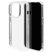 7682IP361PHB [iPhone 15 Pro用 ケース カバー ハイブリッド TPU+PC 耐衝撃吸収 クリア 透明]
