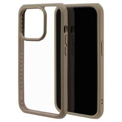 7689IP361PHB [iPhone 15 Pro用 ケース カバー VANILLA PACK AIRSOLID ハイブリッドケース TPU×アクリル 5H 衝撃吸収 トープ×クリア]