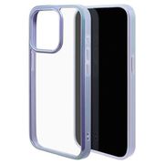 7694IP361PHB [iPhone 15 Pro用 ケース カバー Aurora Frame ハイブリッドケース TPU×PC オーロラフレーム パープル]