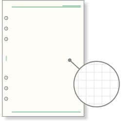ダヴィンチ（Davinci） リフィル A5 線が目立たない方眼ノート 5.0mm方眼 DAR4283