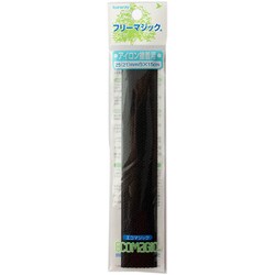 M15FHN [エコマジック アイロン接着用フリーマジック 25mm巾 黒]