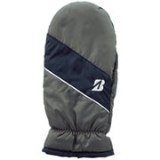WGG31GE [BRIDGESTONE GOLF 撥水防風両手用ミトン フリーサイズ グレー]