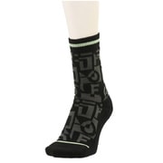 E2JXA70209 [BTジャガードロゴソックス W ブラック （WOMEN’S）]