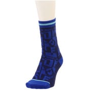 E2JXA70227 [BTジャガードロゴソックス W ブルー （WOMEN’S）]