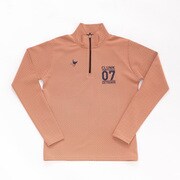 CL5QUG03 60 [ゴルフシャツ レディース ハーフジップ長袖シャツ Mサイズ ピンク]