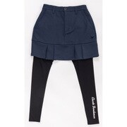 CL5QUP05 48 [ゴルフスカート レディース レギンスセットスカート Lサイズ ネイビー]
