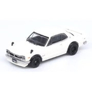 IN64-KPGC10-WHI 1/64 日産 スカイライン 2000 GT-R KPGC10 ホワイト [ダイキャストミニカー]