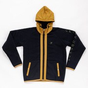 CL5QTJ59 48 XXL [ニットフーディー メンズ セーター XXLサイズ ネイビー]