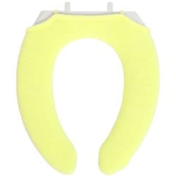 SELECT JUST FIT トイレ便座カバーU型 YE