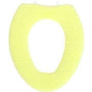 SELECT JUST FIT トイレ便座カバーO型 YE