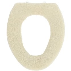 SELECT JUST FIT トイレ便座カバーO型 BE
