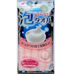 泡わくわくタオル ピンク