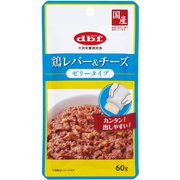 鶏レバー＆チーズ ゼリータイプ [犬用 ウェットフード 60g 栄養補完食]