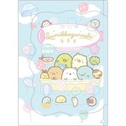 キャラクターグッズ FA09404 すみっコぐらし ダイカットフラップ付クリアホルダー