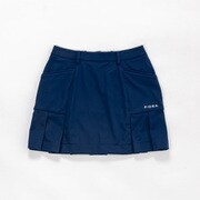 FD5QUP09 48 XL [プリーツスカート レディース スカート XLサイズ ネイビー]