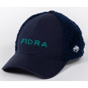 FD5QWA11 48 [スウェット× シープボアキャップ レディース 帽子 Fサイズ ネイビー]