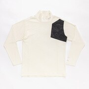 WG5QTG06 10 [BACK BRUSH MOCK メンズ シャツ Sサイズ ホワイト]