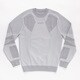 WG5QTJ08 10 [WR JQ KNIT CREW メンズ セーター Sサイズ ホワイト]