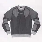WG5QTJ08 90 [WR JQ KNIT CREW メンズ セーター Mサイズ ブラック]