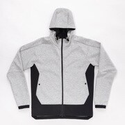 WG5QTY09 92 [SPACER KNIT HOODIE メンズ ジャケット Sサイズ グレー]