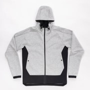 WG5QTY09 92 [SPACER KNIT HOODIE メンズ ジャケット Lサイズ グレー]