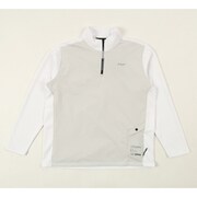WG5QTY12 10 [WINDOW HALF ZIP SH メンズ ジャケット Lサイズ ホワイト]
