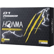 HONMA D1 SPEEDMONSTER 2023 3ピースアイオノマー イエロー [ゴルフボール 1ダース12球入り]