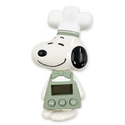 キャラクターグッズ SPZ-2925 PEANUTS キッチンタイマー スヌーピー シェフ グリーン