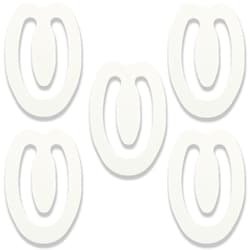 紙のクリップ ホワイト 30個入 063205