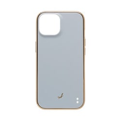 41-956175 [salisty マットカラー 耐衝撃ハードケース パウダーブルー iPhone 15]