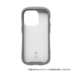41-959138 [iFace Reflection 強化ガラスクリアケース グレー iPhone 15 Pro]