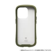 41-959176 [iFace Reflection 強化ガラスクリアケース カーキ iPhone 15 Pro]