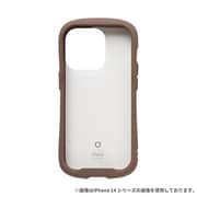 41-959190 [iFace Reflection 強化ガラスクリアケース ブラウン iPhone 15 Pro]