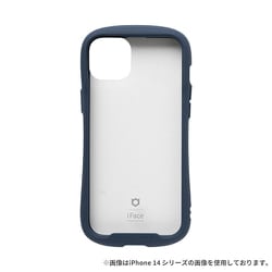 41-959237 [iFace Reflection 強化ガラスクリアケース ネイビー iPhone 15 Plus]