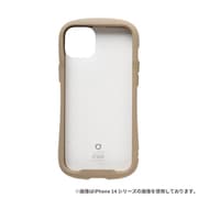 41-959244 [iFace Reflection 強化ガラスクリアケース ベージュ iPhone 15 Plus]