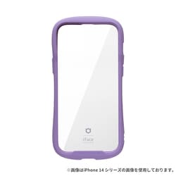 41-959268 [iFace Reflection 強化ガラスクリアケース パープル iPhone 15 Plus]