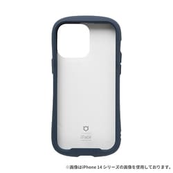 41-959299 [iFace Reflection 強化ガラスクリアケース ネイビー iPhone 15 Pro Max]