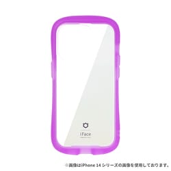 41-959428 [iFace Reflection Neo 強化ガラスクリアケース クリアパープル iPhone 15 Pro]