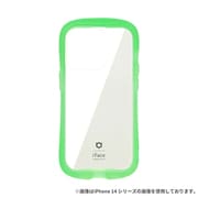 41-959435 [iFace Reflection Neo 強化ガラスクリアケース クリアグリーン iPhone 15 Pro]