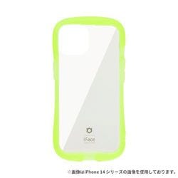 41-959466 [iFace Reflection Neo 強化ガラスクリアケース クリアイエロー iPhone 15 Plus]