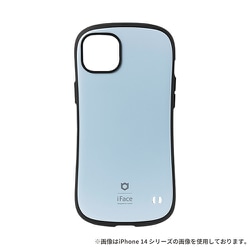 41-960370 [iFace First Class KUSUMI ケース iPhone 15 Plus用 くすみブルー]