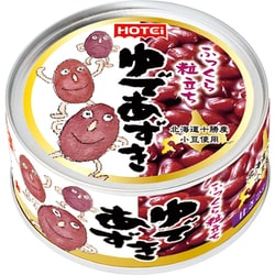 ふっくら粒だち ゆであずき 北海道産 165g