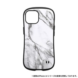 41-960455 [iFace First Class Marble ケース マーブル・ホワイト iPhone 15]