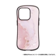 41-960530 [iFace First Class Marble ケース パウダーピンク iPhone 15 Pro]