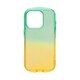 41-960677 [iFace Look in Clear Lollyケース フォレスト/アプリコット iPhone 15 Pro]