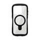 41-962008 [iFace Reflection Magnetic 強化ガラスクリアケース ブラック iPhone 15 Pro]